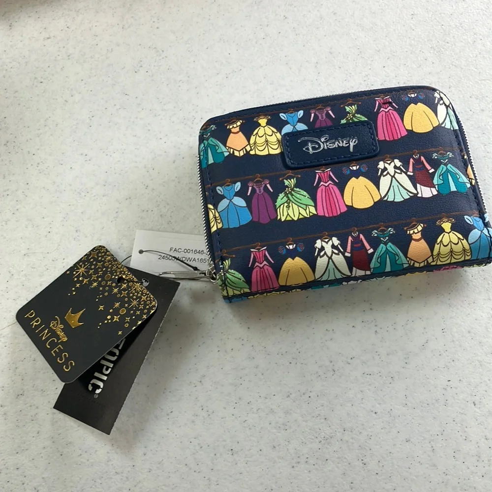 Disney Princess Dress Wallet LOUNGEFLY